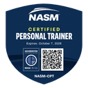 Official NASM Certified Personal Trainer Digital Badge